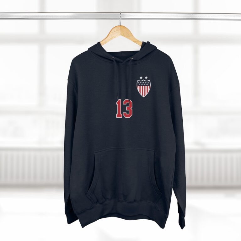 Retro 2013 USA Football Soccer Hoodie - Dirt Pitch